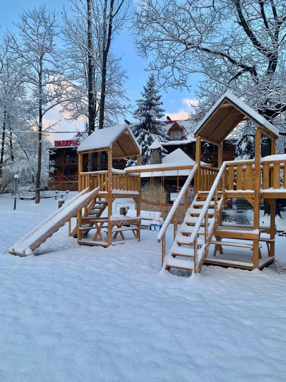 Hotel Полярис Polyaris Jaremcze Zewnętrze zdjęcie